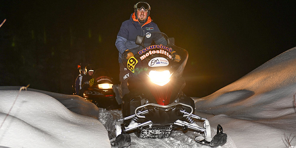 Escursioni motoslitte - Aperitour in motoslitta